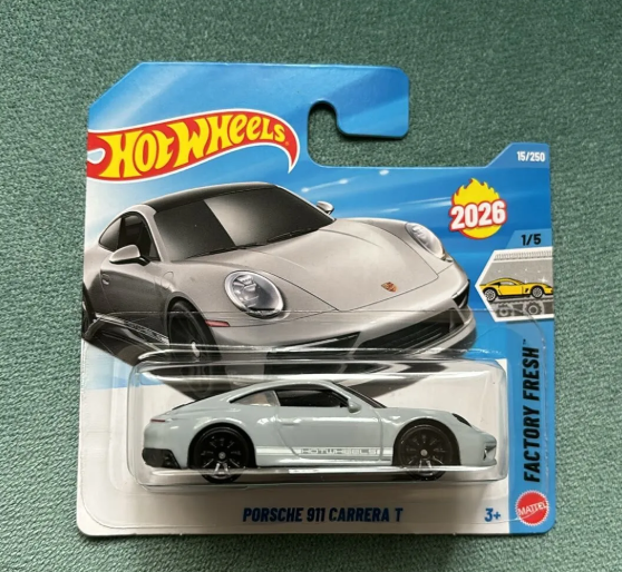 Hot Wheels Gri Porsche 911 Carrera T